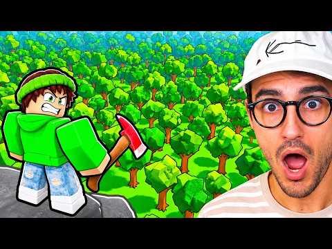 HO TAGLIATO UN'INTERA FORESTA su ROBLOX!