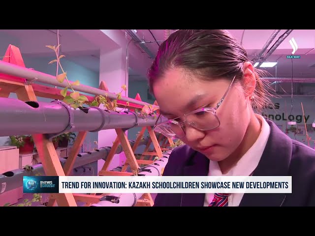 Тренд на инновации: казахстанские школьники демонстрируют новые разработки