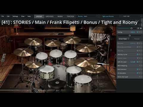 01-TOONTRACK SDX - STORIES / Main / Frank Filipetti / Preset