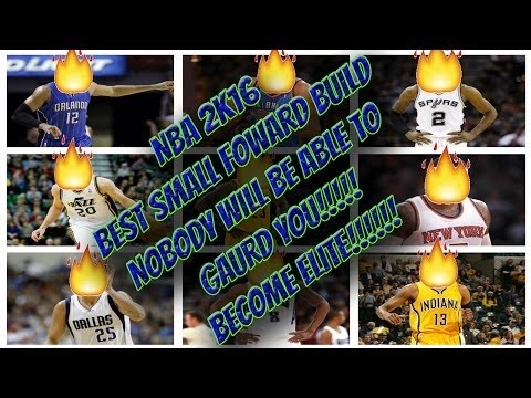 NBA 2K16|BEST Small Forward Build|DOMINATE GUARDS