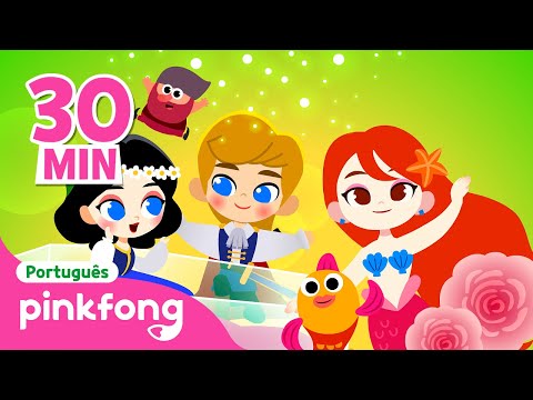 Todos os episódios - Contos de Princesas | + Completo |Pinkfong, Bebê Tubarão! Canções para Crianças