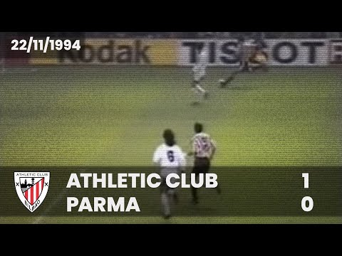 ⚽️ [Copa UEFA 94/95] 1/8 final (Ida) I Athletic Club 1 - Parma 0 I LABURPENA
