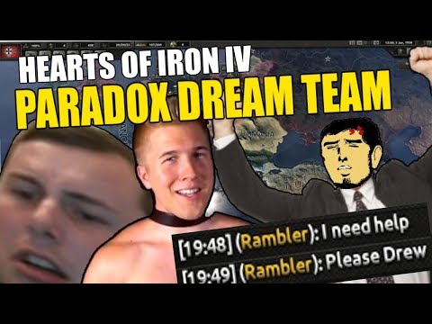 Hearts Of Iron 4: THE PARADOX DREAM TEAM RETURNS
