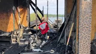 Gold Star staying strong for sons after fire destroys home