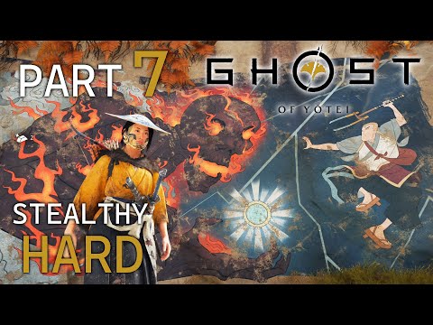 ROCK ART ⛩️ GHOST OF YOTEI Stealthy Hard Gameplay Walkthrough Part 7 ⛩️ PS5 Pro
