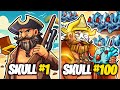 Stealing 100 Siren Skulls in Sea of Thieves