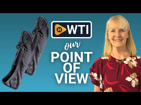 Isotoner Satin Ballerina Slippers - WTI product video review