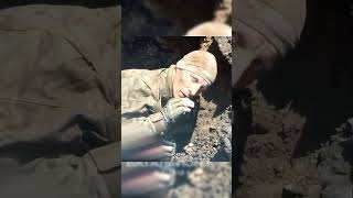 The Russian soldier asks for one last cigarette. #military #war #soldier