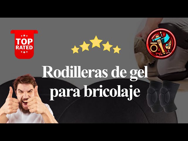Vídeo relacionado con Vexnaro 1 Par Rodilleras de Trabajo, Rodilleras Profesionales con Ajustables Correas con Espuma y Almohadilla de Gel, Fácil Fijación, para Construcción, Jardinería, Alicatadores, Artesanos