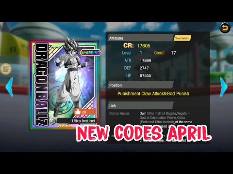 Fury Fighter | New Giftcodes April- Dragon Ball RPG | Regional Struggle Ultimate Gift Codes