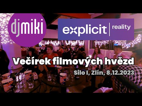 Vánoční večírek ve stylu filmových hvězd s Explicit Reality!