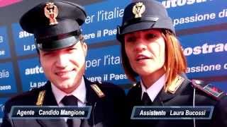 preview picture of video 'Giro d'Italia 2014 a Collecchio: Autostrade per l'Italia premia la Polizia Stradale'