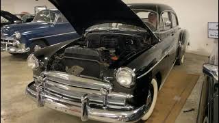 1950 Chevrolet Fleetline Deluxe Four-Door Sedan Engine Running Video