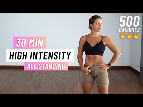 20 MIN FULL BODY HIIT Workout With Weights At Home No Repeat No Jumping