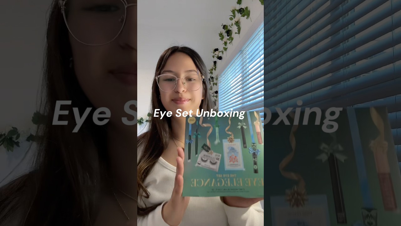 New Makeup Unboxing 👀 (Eye Gift Set)💄 #fyp