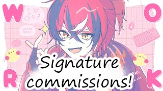 Personal Signatures for Scythekicks! [Handwriting Stream]【NIJISANJI EN | Doppio Dropscythe】