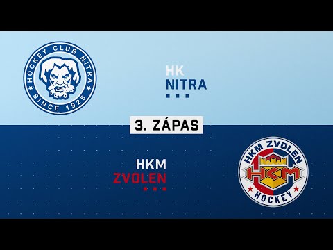 3.zápas semifinále HK Nitra - HKM Zvolen HIGHLIGHTS