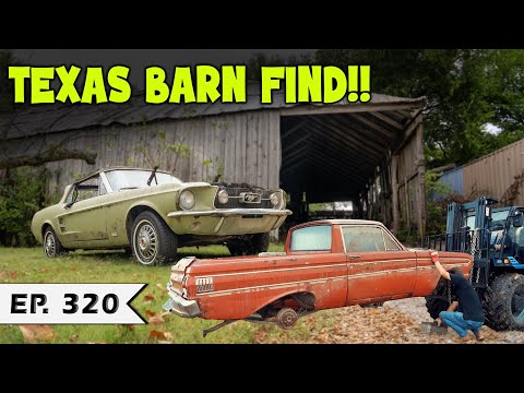 Thumbnail for TEXAS BARN FIND:  '67 Mustang Convertible & '64 Ford Ranchero!! by Convertible