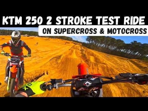 Ist die KTM 250 Zweitakt besser als die Yamaha? KTM 250 Testfahrt 2024 bei SOBMX