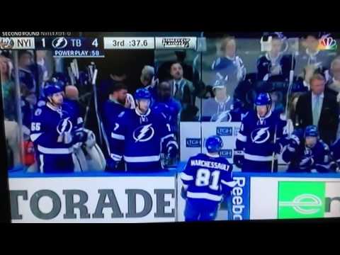 Islanders vs lightning game 2 2016 R2
