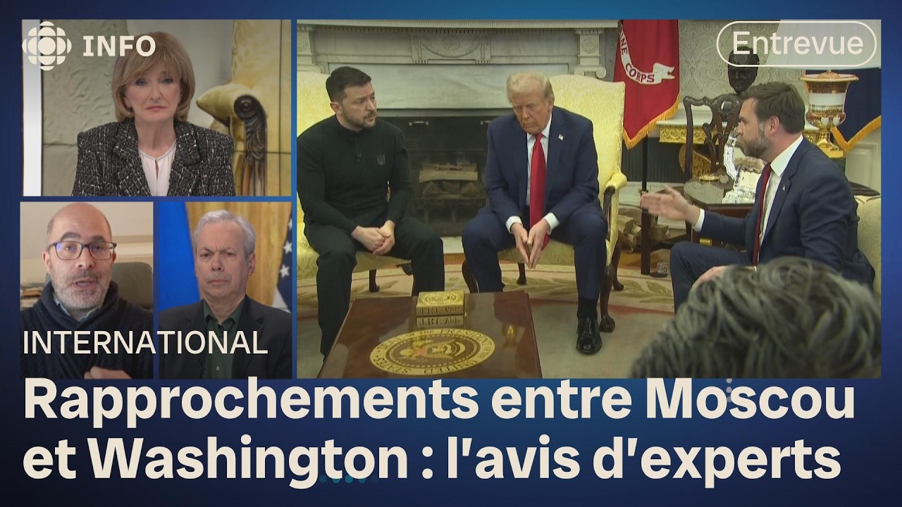 Scène choc à la Maison-Blanche : est-ce un nouveau pas américain vers le régime Poutine? | 24•60