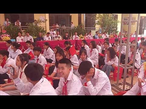 Toàn cảnh Lễ đón bằng chuẩn Quốc gia mức độ 1 tại trường PTDTBT THCs Mù Cả - Mường Tè - Lai Châu