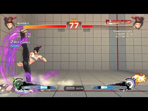 SSFIV AE PC aiaitomo pc (Juri) vs StaggeredGolem7(Juri)