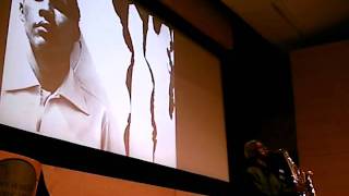 Roscoe Mitchell performs at Does the Secret Mind Whisper: A Celebration of Bob Kaufman (4)