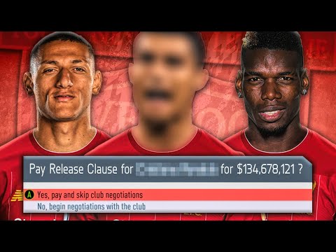 RELEASE CLAUSE ONLY CHALLENGE! FIFA 20 Career Mode