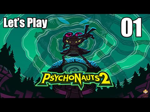 Psychonauts 2 - Let's Play Part 1: Loboto's Labyrinth