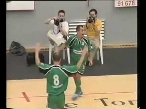 Final de liga de Futbol Sala Interviu x El Pozo 1º partido de la eliminatoria Temporada 03/04