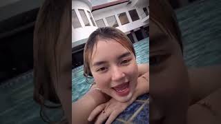 Download lagu Kienzy mylien- Swimming in the pool first thing in the morning while doing flips hehehe and going... mp3