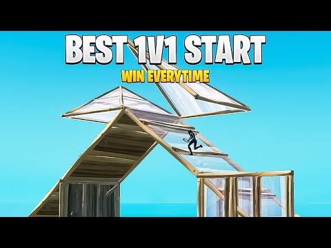 The Best EASY 1v1 Start in Fortnite! (Guaranteed Highground)