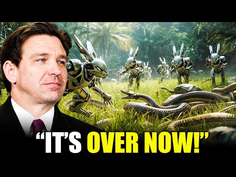 Florida Released Robotic Rabbits to Kill Pythons — What Happened Next Is INSANE