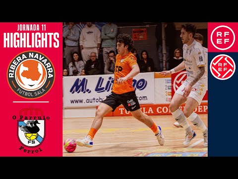 Resumen #PrimeraDivisiónFS | ATP Iluminación Ribera Navarra 3-5 O Parrulo Ferro| Jornada 11