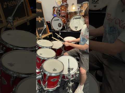 Yamaha Beech Custom Late 1990s - Apple Red image 10
