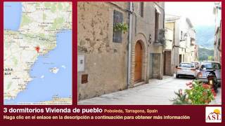 preview picture of video '3 dormitorios Vivienda de pueblo se Vende en Poboleda, Tarragona, Spain'