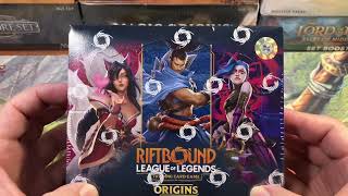 RiftBound Origins Booster Box Opening / Unboxing Taking A First Look At This New TCG Rift Bound
