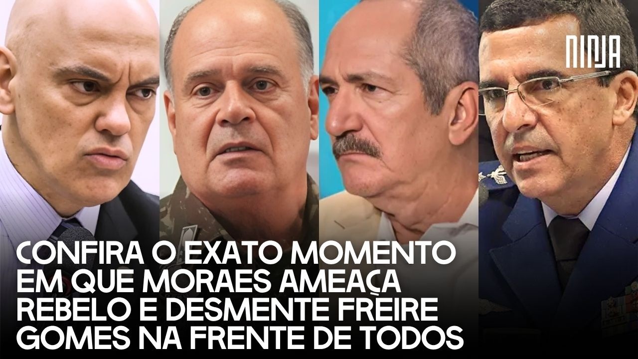 🔥Vídeos do STF mostram tensão das testemunhas do golpe🔥Moraes ameaça Rebelo e confronta militares🔥