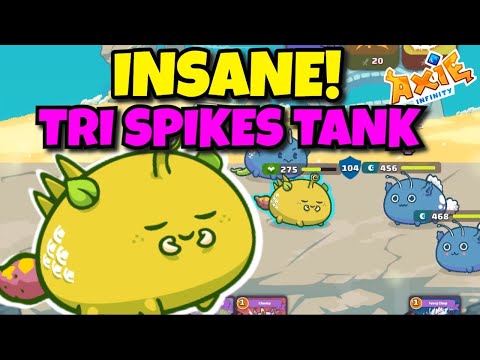 Is this the PERFECT Poison Tank?? | Axie Infinity Gameplay