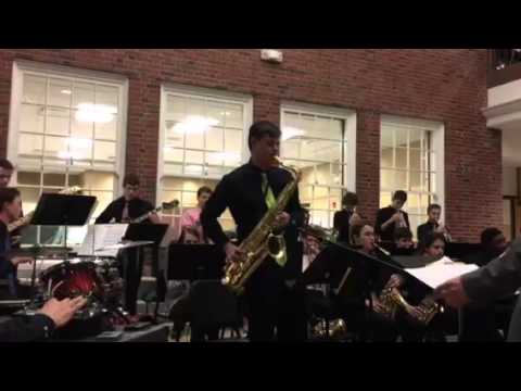 Aaron Fern - Alto Sax Solo on "Little Sunflower"