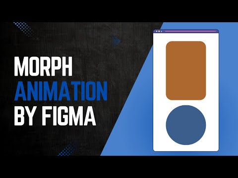 Morphing Shape Animation By Figma || Easy motion design for beginners