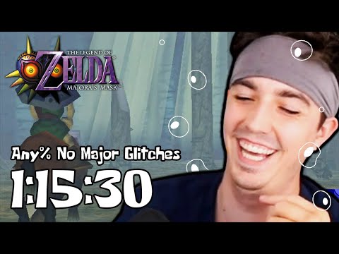Majora's Mask Any% No Major Glitches in 1:15:30