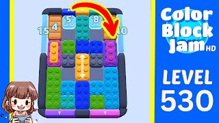 Solution du Niveau 530 de Color Block Jam