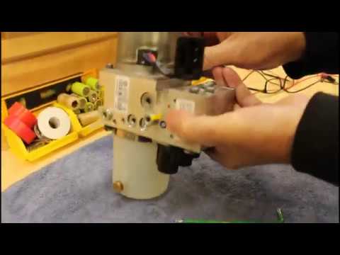 VW EOS test electric roof motor.