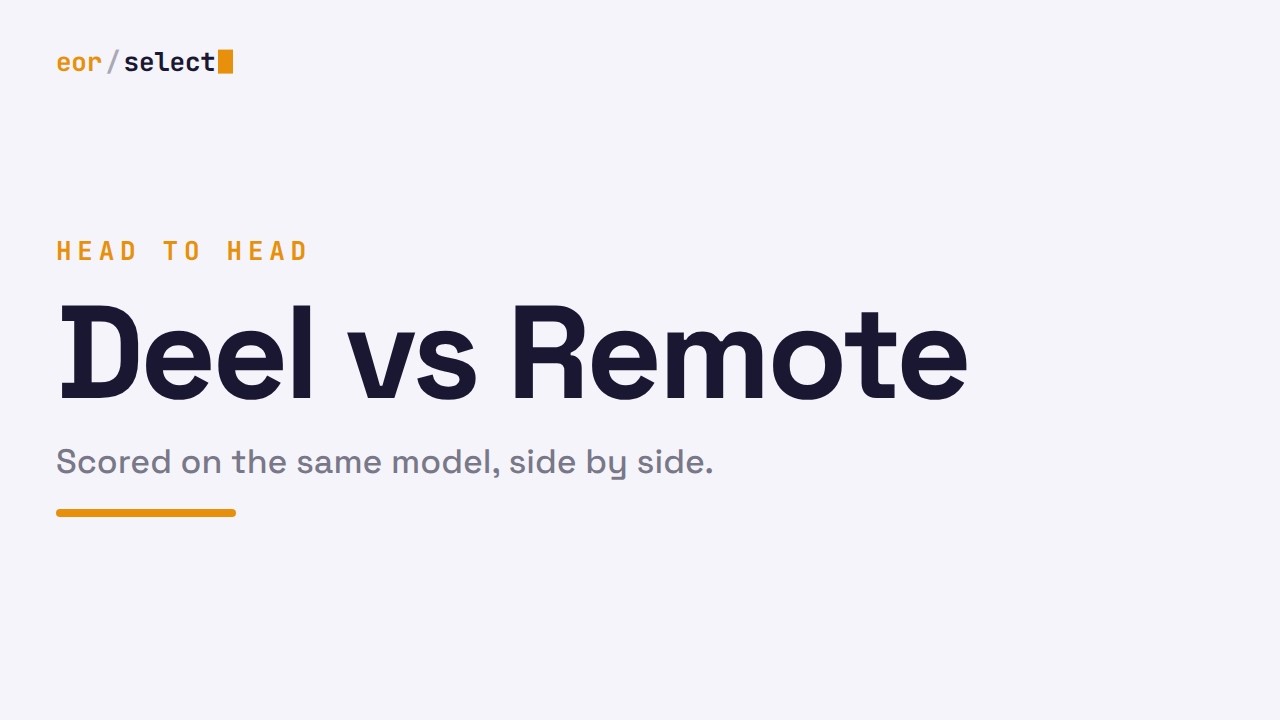 Deel vs Remote, compared on video