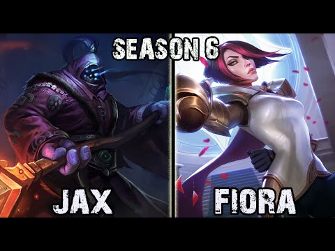 Best Jax Korea vs Fiora TOP Ranked Challenger