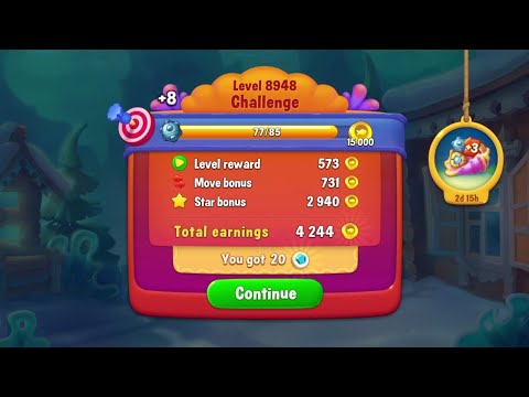 @Fishdom Win Strikes Level 8941 - Special Level 8948 Challenge