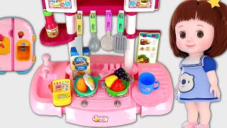 Baby Doli Clock kitchen and going to mart