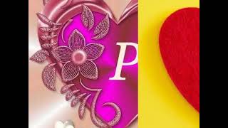 P P Love WhatsApp status video//P P Letter Hart touching video// 2021//New video